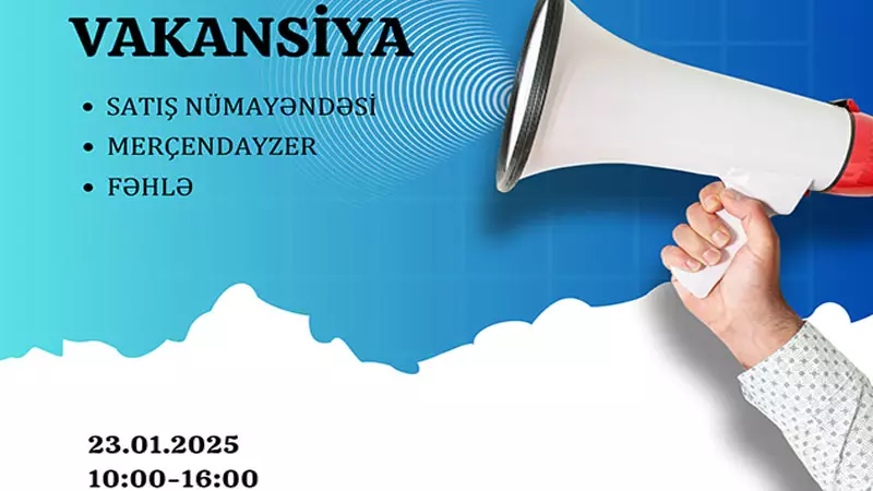 Avrora şirkəti yeni vakansiyalar elan edib
