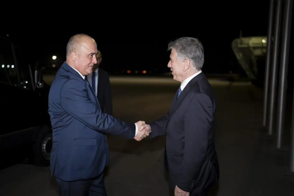 Tacikistan Ali Məclisi Nümayəndələr Palatasının sədri Azərbaycana səfərə gəlib - FOTO