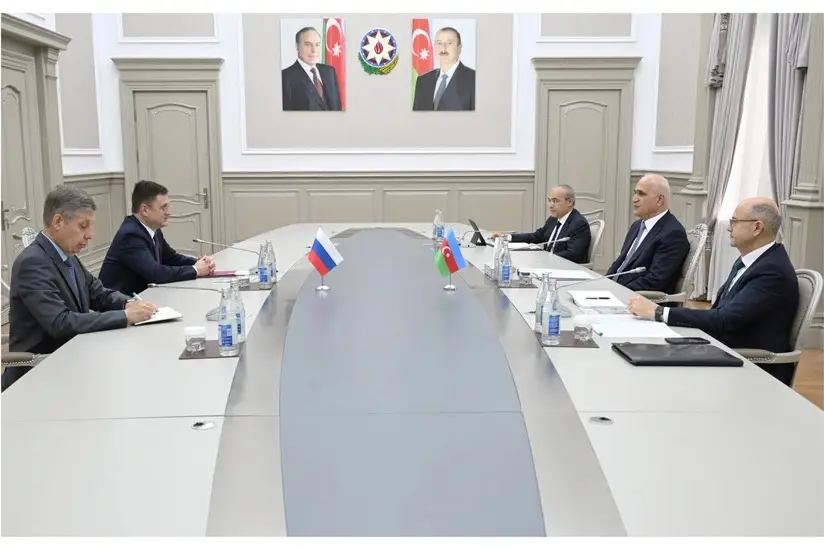 Şahin Mustafayev Aleksandr Novakla görüşüb