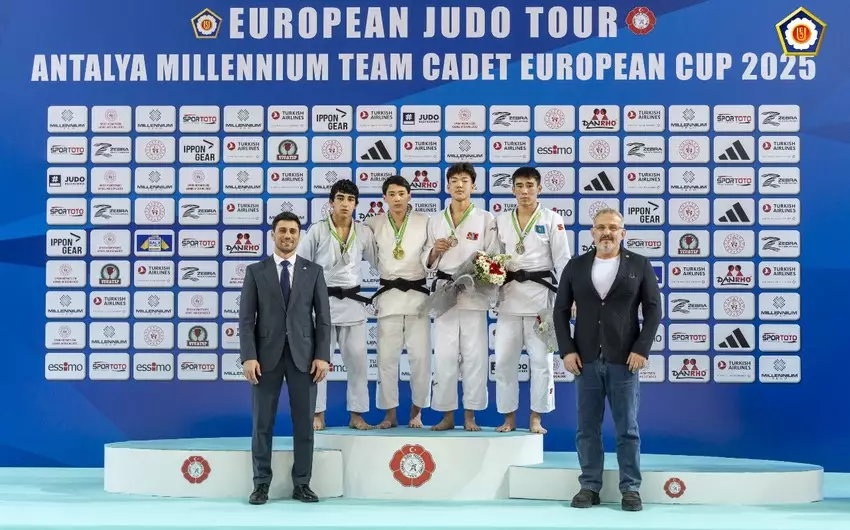 Azərbaycanın yeniyetmə cüdoçuları Avropa Kubokunda 5 medal qazanıblar