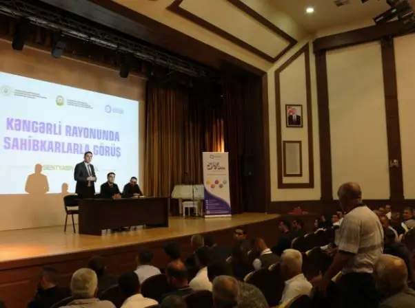 Kəngərlidə sahibkarlarla görüş keçirilib