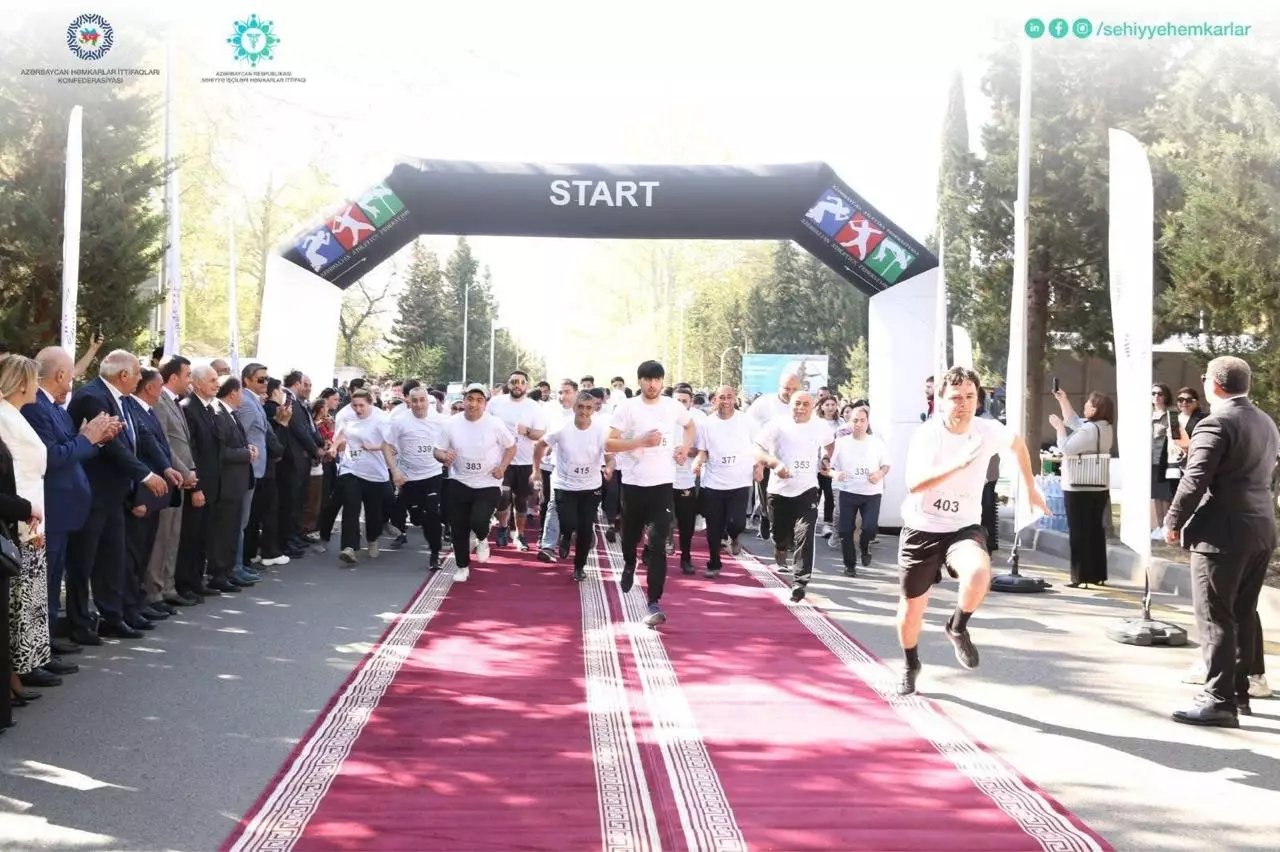 Mingəçevirdə “Sağlamlığa Doğru Qaç!” adlı növbəti mərhələ yarışı keçirilib - FOTO