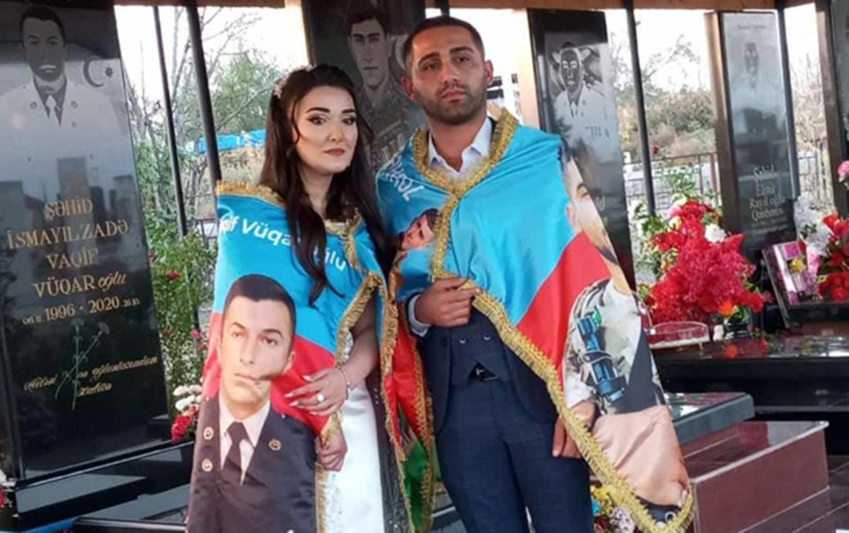 Şəhid bacısı ilə şəhid qardaşı nişanlandılar - FOTO