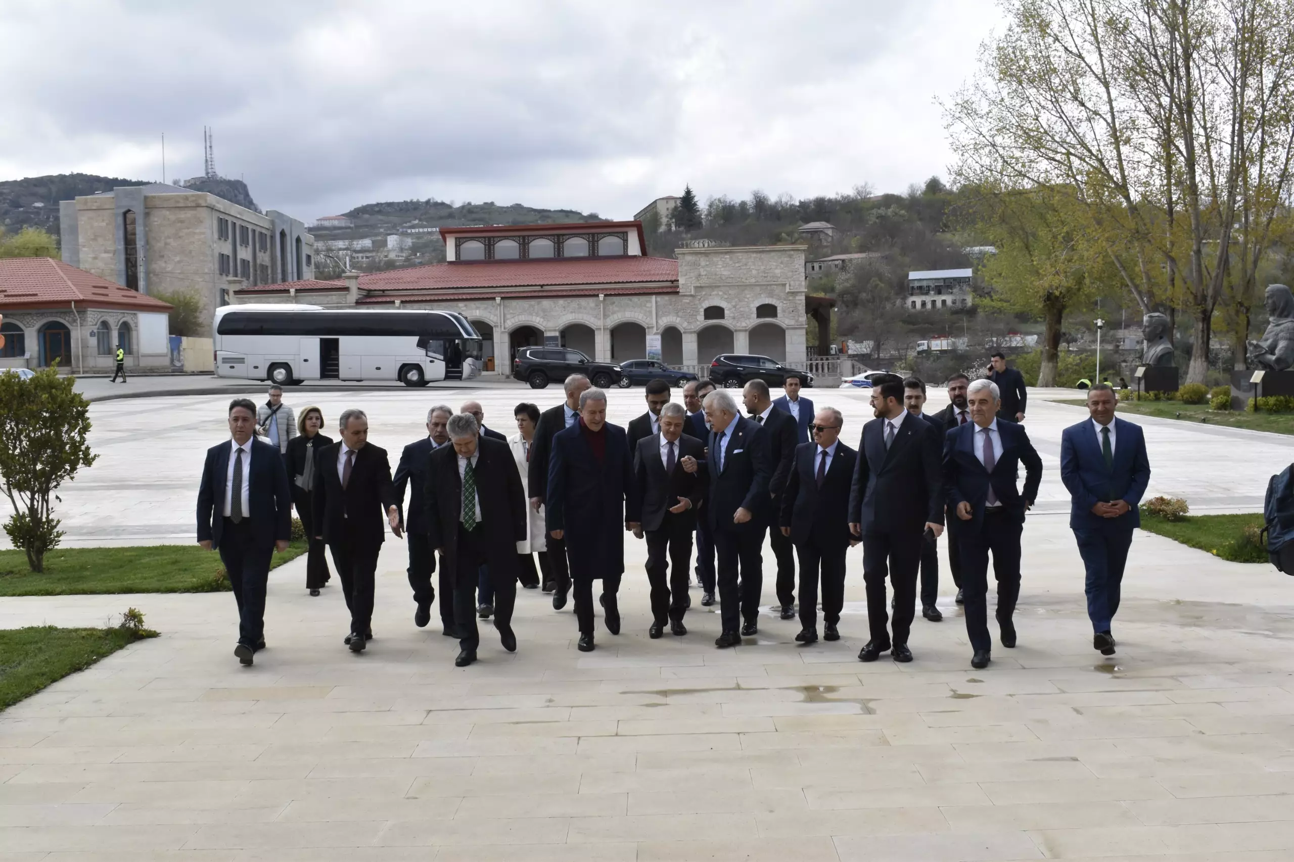 Türkiyənin Kayseri şəhərinin nümayəndə heyəti Şuşaya səfər edib - FOTO