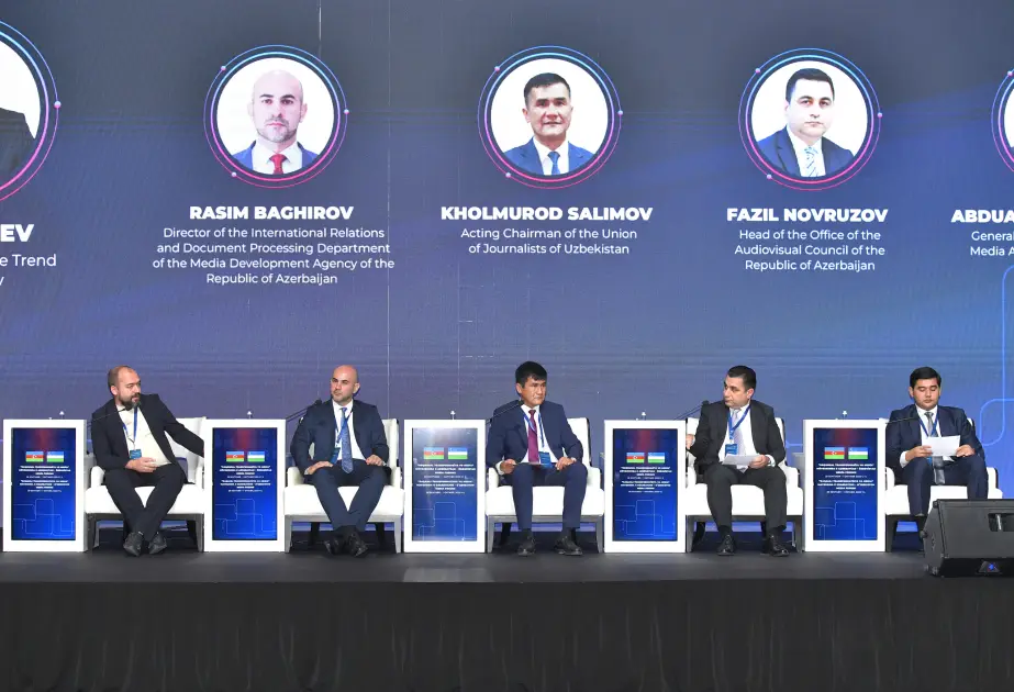 II Azərbaycan–Özbəkistan Media Forumunda panel sessiya təşkil edilib