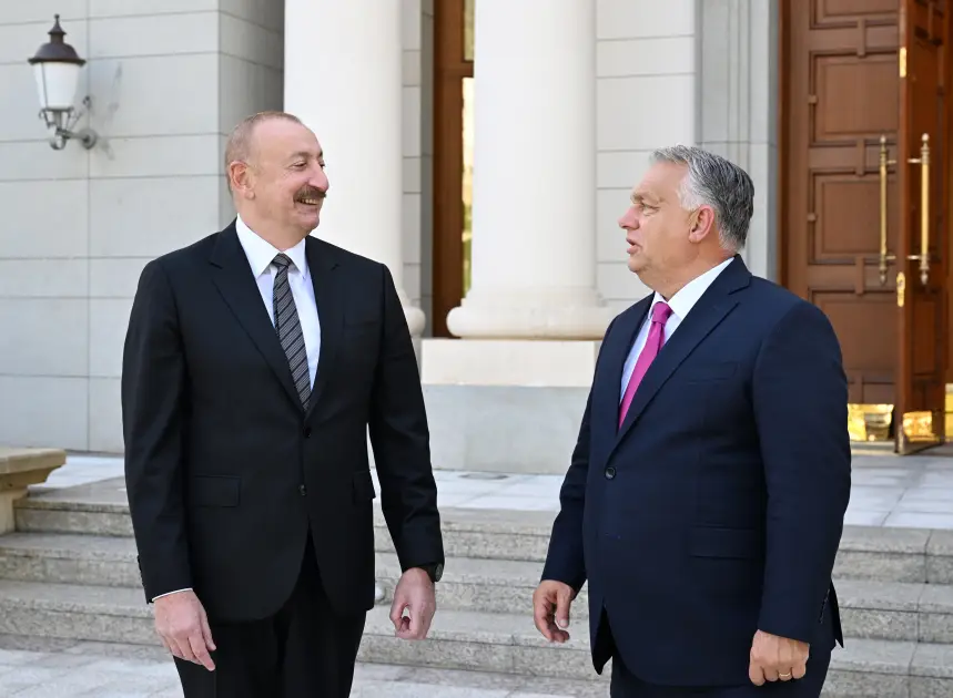 Prezident Qəbələdə Macarıstanın Baş naziri ilə görüşüb - YENİLƏNİB