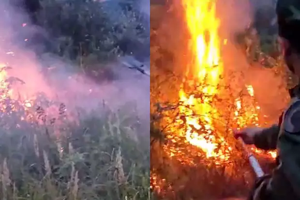 Xaçmaz və Qubadakı yanğınlar söndürülüb