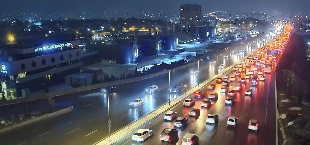 Bakının hansı küçələrində sıxlıq var? - YENİLƏNİB