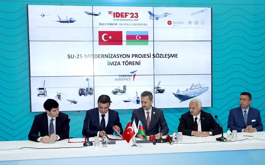 MN: Azərbaycanın Su-25 təyyarələri Türkiyədə təkmilləşdiriləcək