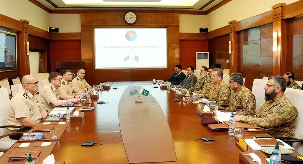Azərbaycan və Pakistan arasında hərbi sahədə protokol imzalanıb - FOTO