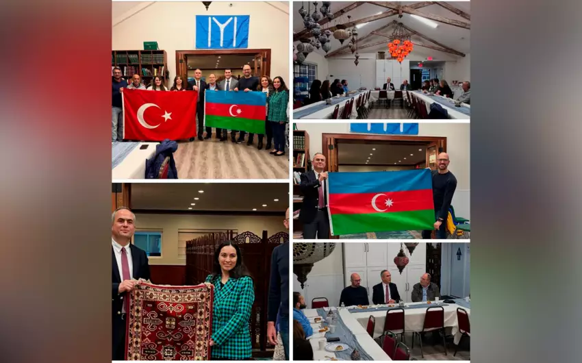 Azərbaycan diplomatları Silikon vadisində yeni açılmış məscidi ziyarət ediblər - FOTO