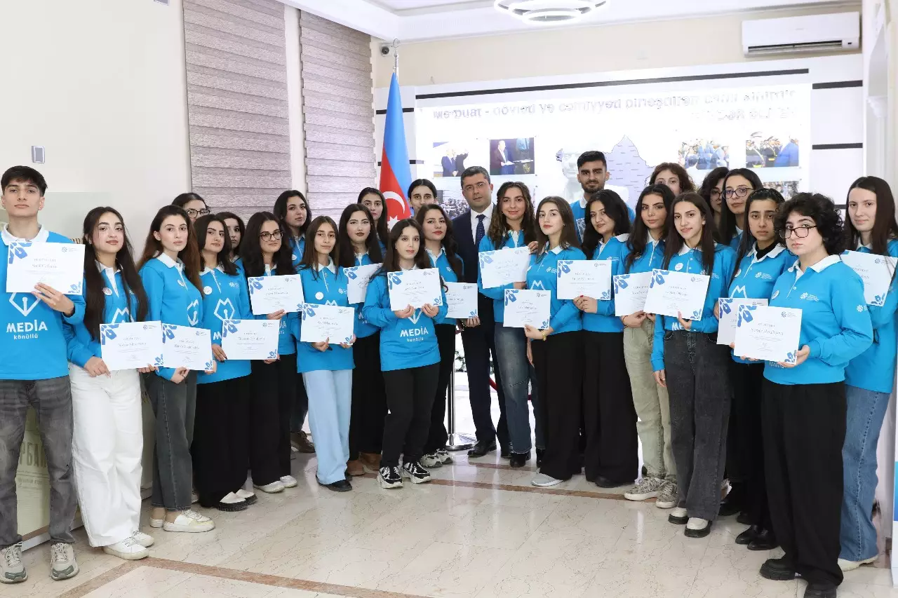 MEDİA-nın yeddinci könüllülük proqramı uğurla yekunlaşıb - FOTO