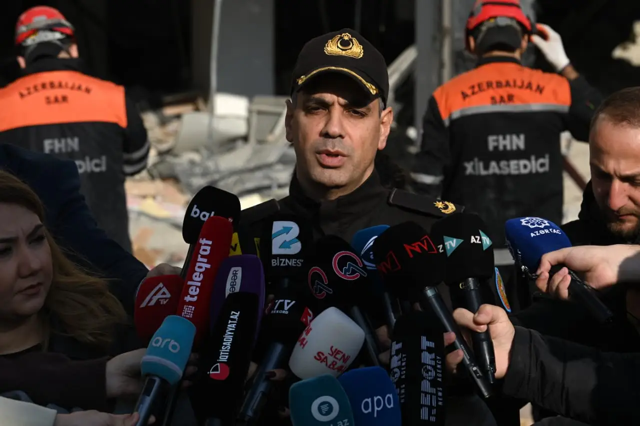 "AFEN Plaza"da baş verən partlayışın səbəbləri araşdırılır