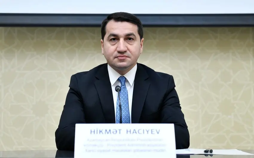 Hikmət Hacıyev: Diplomatların Cəbrayıl və Zəngilana səfəri zamanı əsas diqqət Zəngəzur dəhlizinin tikintisinə yönələcək