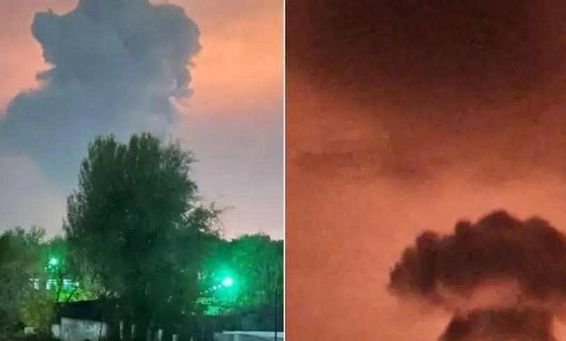 Qaz emalı zavoduna güclü partlayış olub