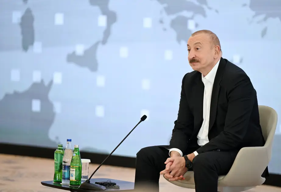 Azərbaycan Prezidenti: Biz indi beynəlxalq səhnədə daha fəalıq