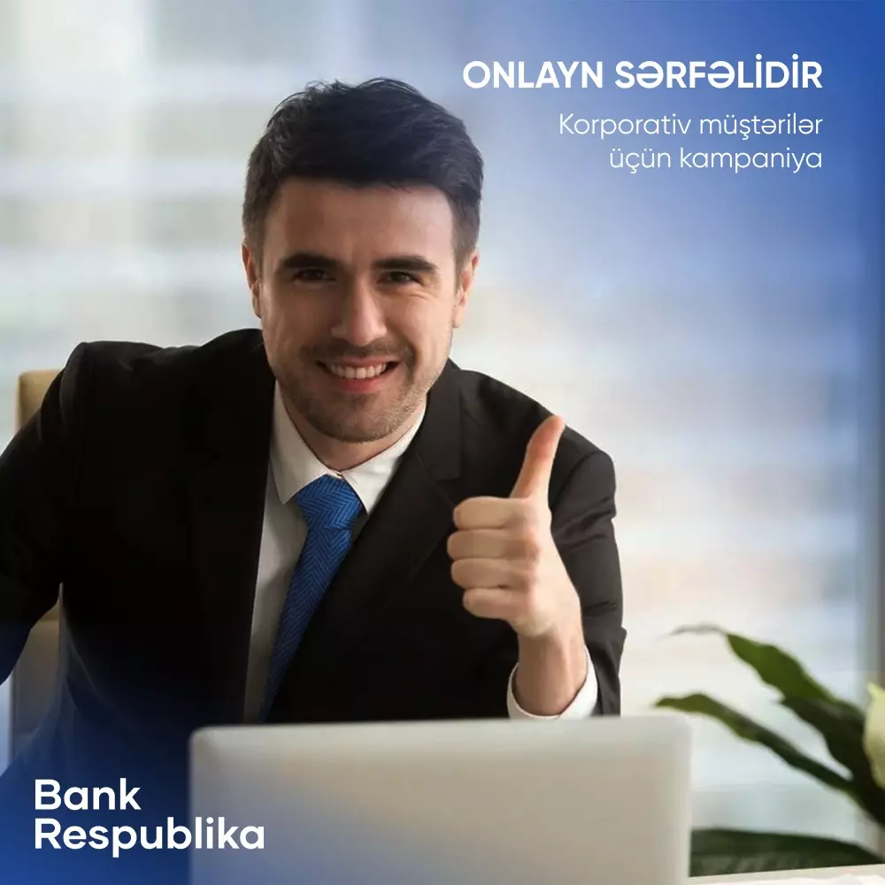 Bank Respublika sahibkarlar üçün “Onlayn Sərfəlidir” kampaniyasına start verdi
