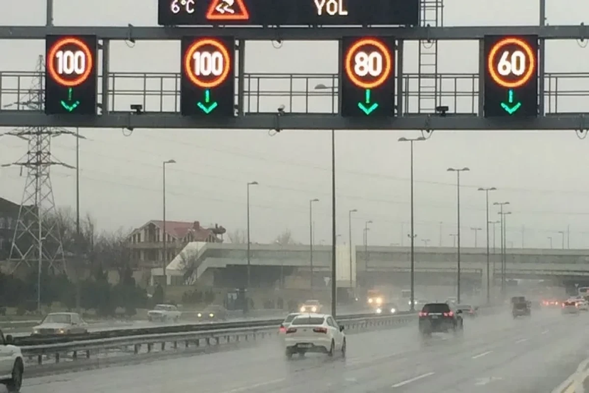 Zığ dairəsi-Hava Limanı yolunda bəzi zolaqlar üzrə sürət həddi aşağı salınıb