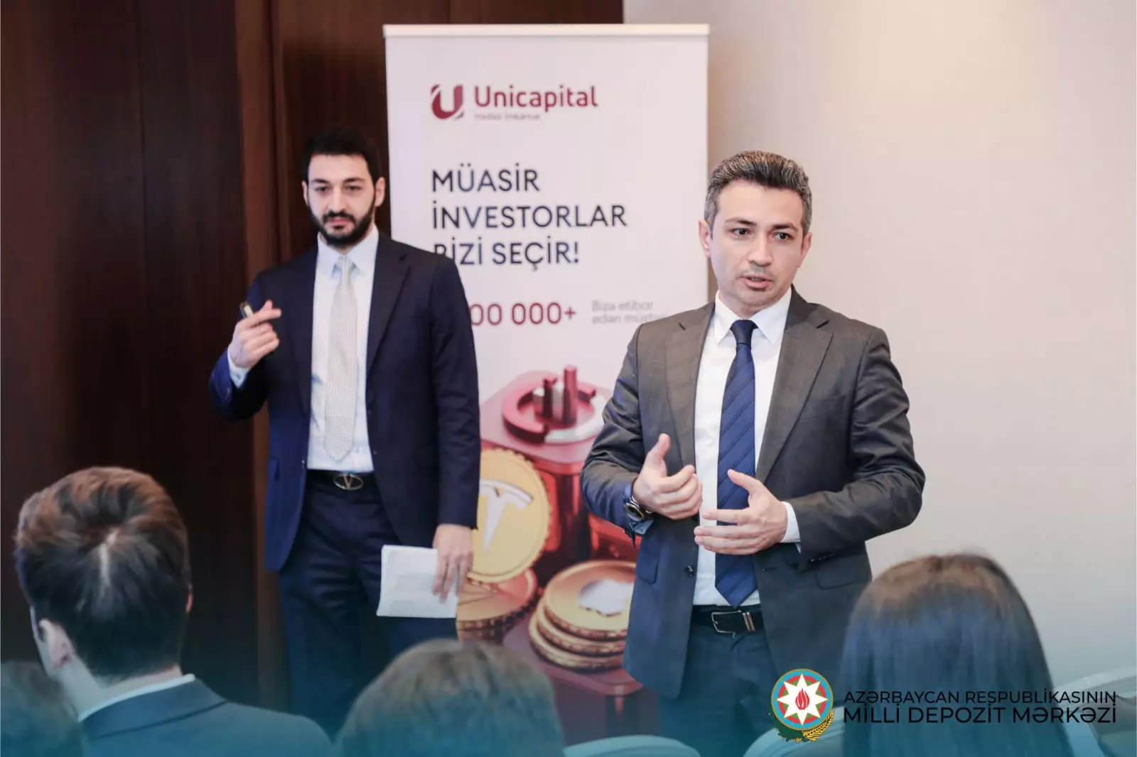 Milli Depozit Mərkəzi və Unicapital İnvestisiya Şirkəti media nümayəndələri üçün təlim keçirib  - FOTO