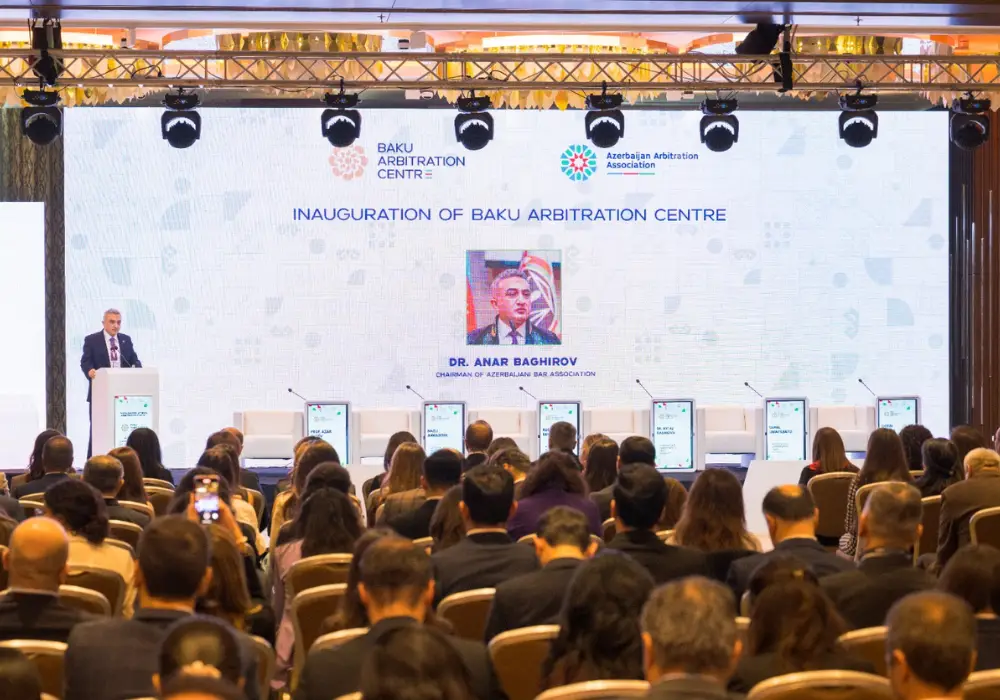 Anar Bağırov “Azərbaycan Arbitraj Günləri 2025” beynəlxalq konfransda çıxış edib - FOTO