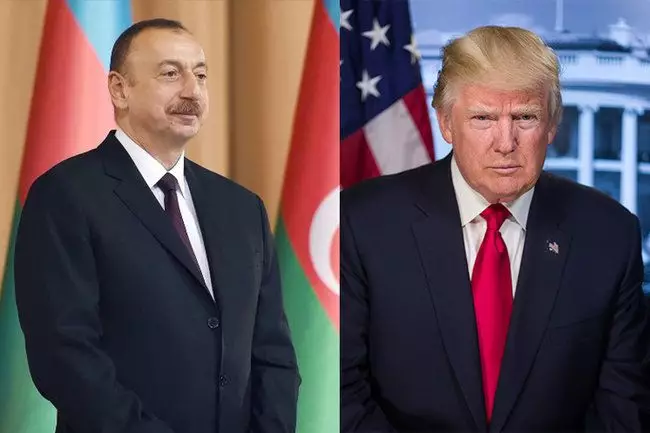 Donald Tramp Prezident İlham Əliyevi təbrik edib