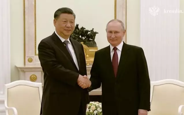 Rusiya və Çin liderlərinin Moskvada görüşü keçirilir