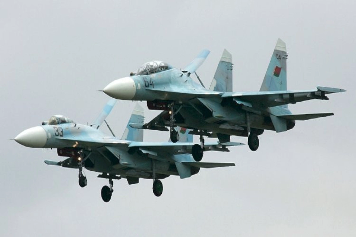 Belarus və Rusiya birgə taktiki uçuş təlimlərini başa vurub