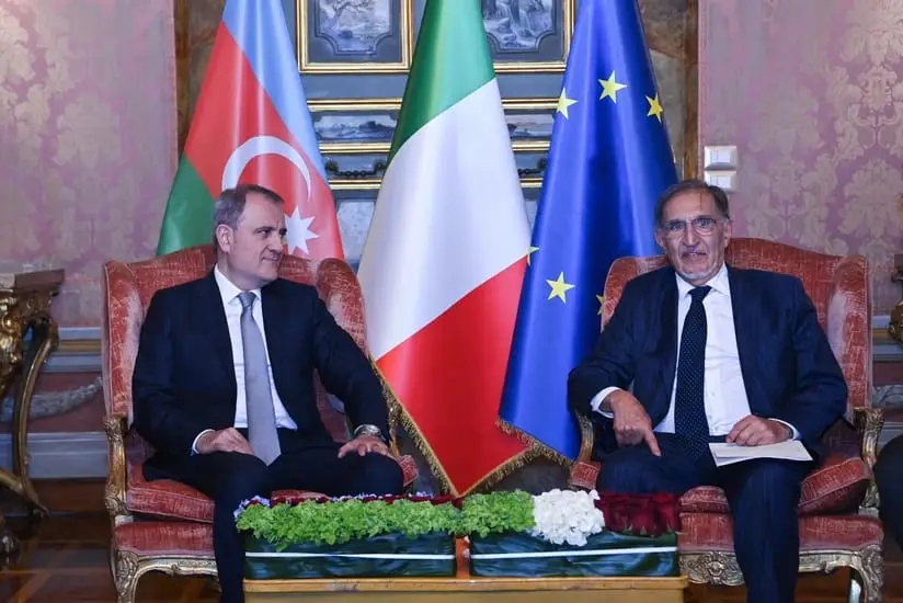 Ceyhun Bayramov İtaliya Senatının Prezidenti ilə görüşüb - FOTO - YENİLƏNİB
