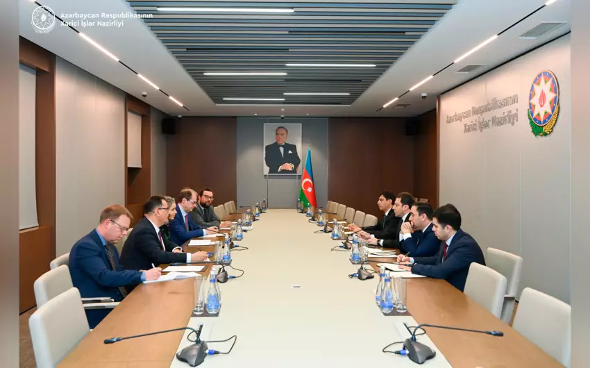 Azərbaycan və Avropa İttifaqı arasında ikitərəfli və çoxtərəfli əməkdaşlıq gündəliyi müzakirə olunub - FOTO