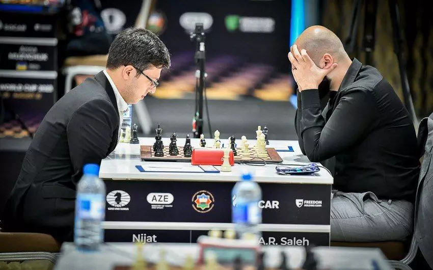 Nicat Abasov Dünya Kubokunda 1/4 final mərhələsinə yüksəldi