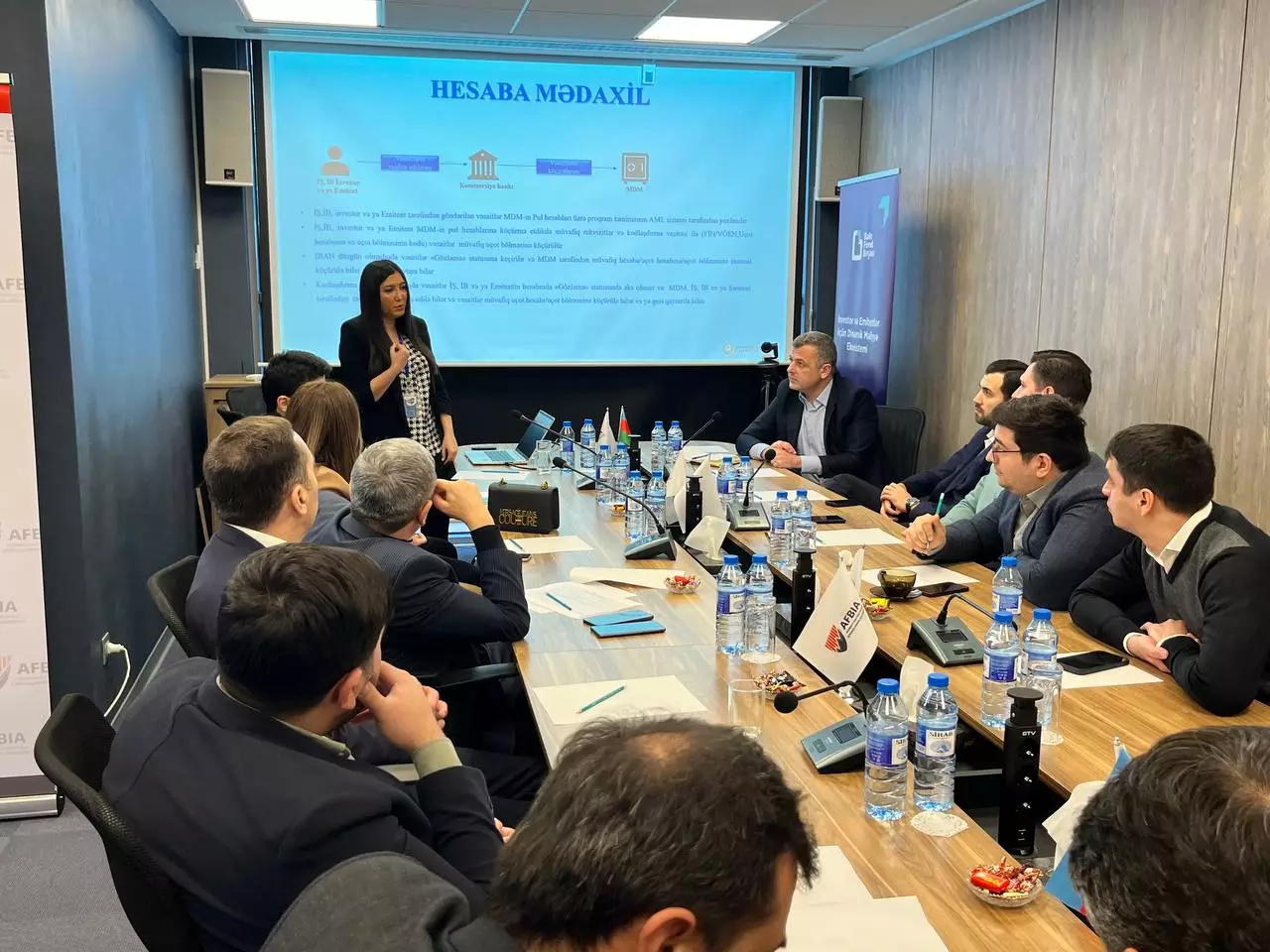 Milli Depozit Mərkəzi fond bazarı iştirakçıları ilə növbəti görüşünü keçirib