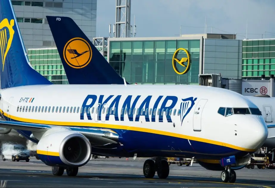 “Ryanair” Almaniyada 24 reysi və 800 min yeri ixtisar edəcək