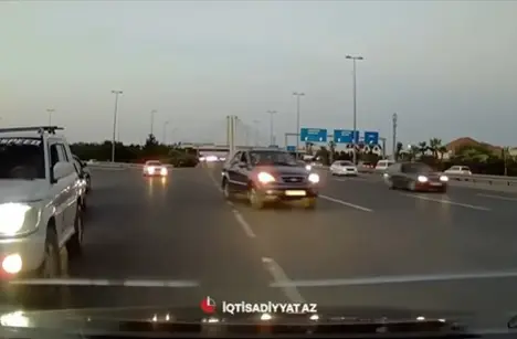 Binə körpüsünə bu giriş ləğv edildi - VİDEO