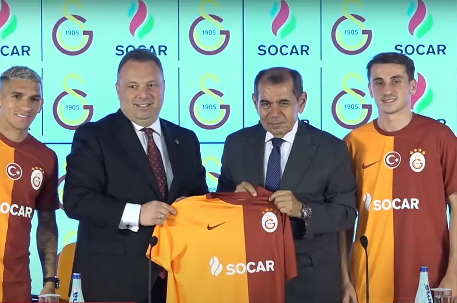 "Qalatasaray" SOCAR ilə sponsorluq müqaviləsi imzaladı