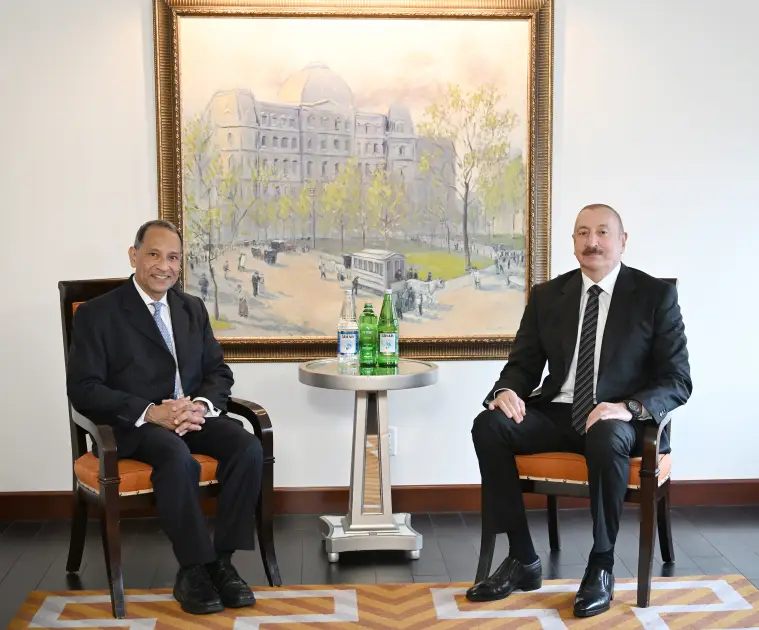 Prezident ABŞ Ticarət Palatasının baş vitse-prezidenti ilə görüşüb - YENİLƏNİB