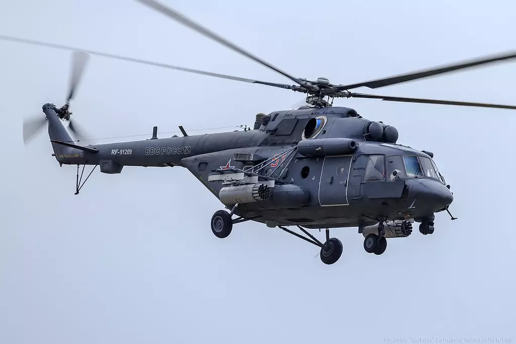 Rusiya Ukraynanın hərbi helikopterini vurdu