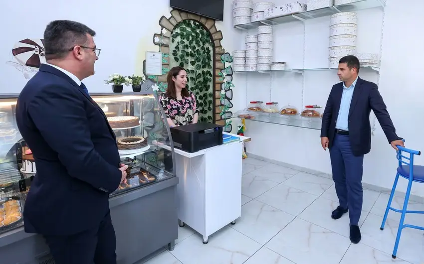 KOBİA Qəbələdə gənc sahibkarları avadanlıqlarla təmin edib