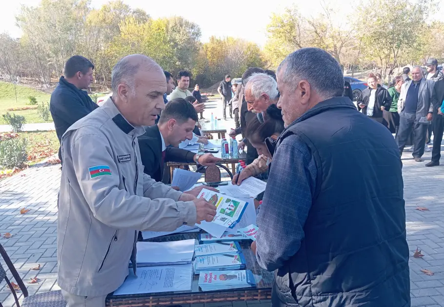 Horovlu kəndində daha 37 ailəyə evlərin açarları təqdim olunub - FOTO- YENİLƏNİB - 3