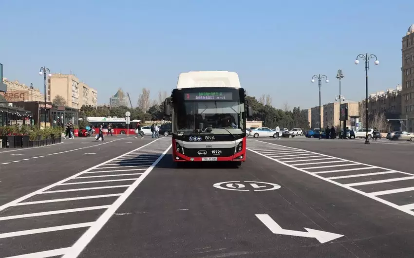Bu gündən Bakıda 46 avtobus marşrutunun fəaliyyəti bərpa edilir