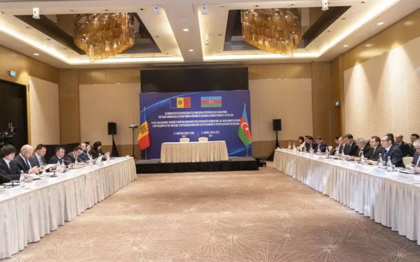 Bakıda Azərbaycan-Moldova hökumətlərarası komissiyasının iclası keçirilib - FOTO