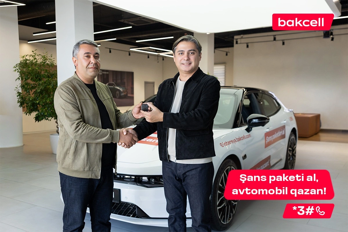 "Bakcell"in meqa lotereyasında 4-cü qalib avtomobil qazandı!