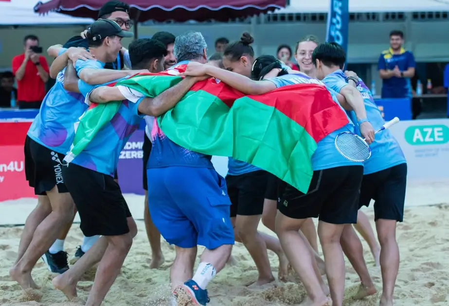 Azərbaycan airbadminton millisi Avropa çempionatında ikinci olub