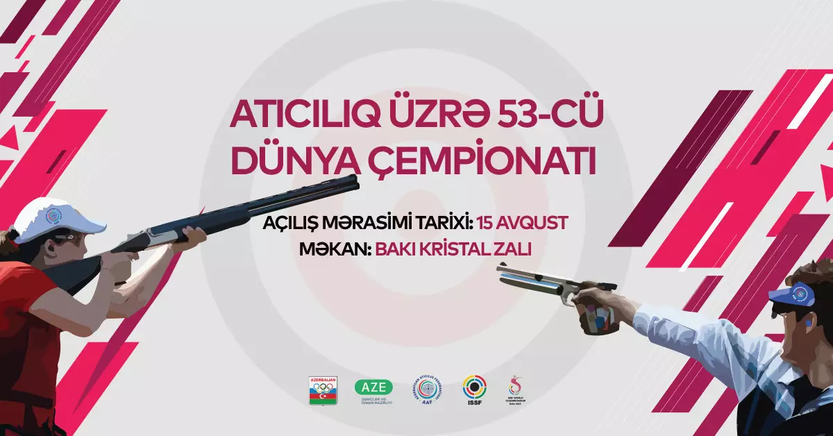 Atıcılıq üzrə 53-cü Dünya Çempionatının maskotu təqdim olunub 