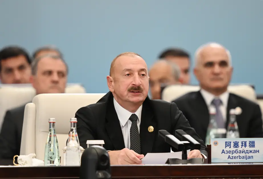 Prezident: Yaxın gələcəkdə Zəngəzur dəhlizi Orta Dəhlizin daha bir mühüm seqmenti olacaq