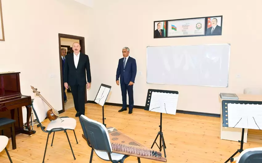 Samuxda uşaq musiqi məktəbinin yeni binası istifadəyə verilib (YENİLƏNİB)