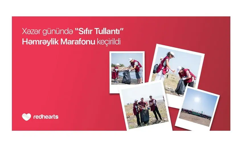 “Sıfır Tullantı” Həmrəylik Marafonu davam edir: Xəzər Günündə 768 kq tullantı toplanıldı