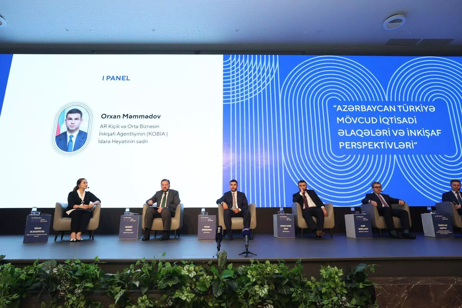 Azərbaycan İstanbulda "İş dünyası - 100 ilin zirvəsi” adlı biznes forum-sərgi keçirib