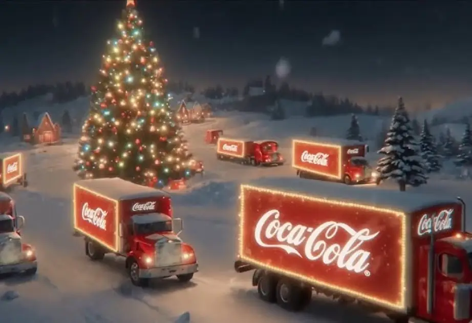 “Coca-Cola” Milad reklamlarında süni intellektdən istifadə etdiyinə görə tənqidə məruz qalıb