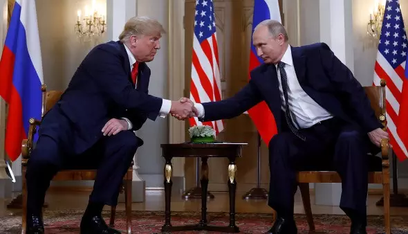 Tramp Putinin sözlərinə əsəbiləşib