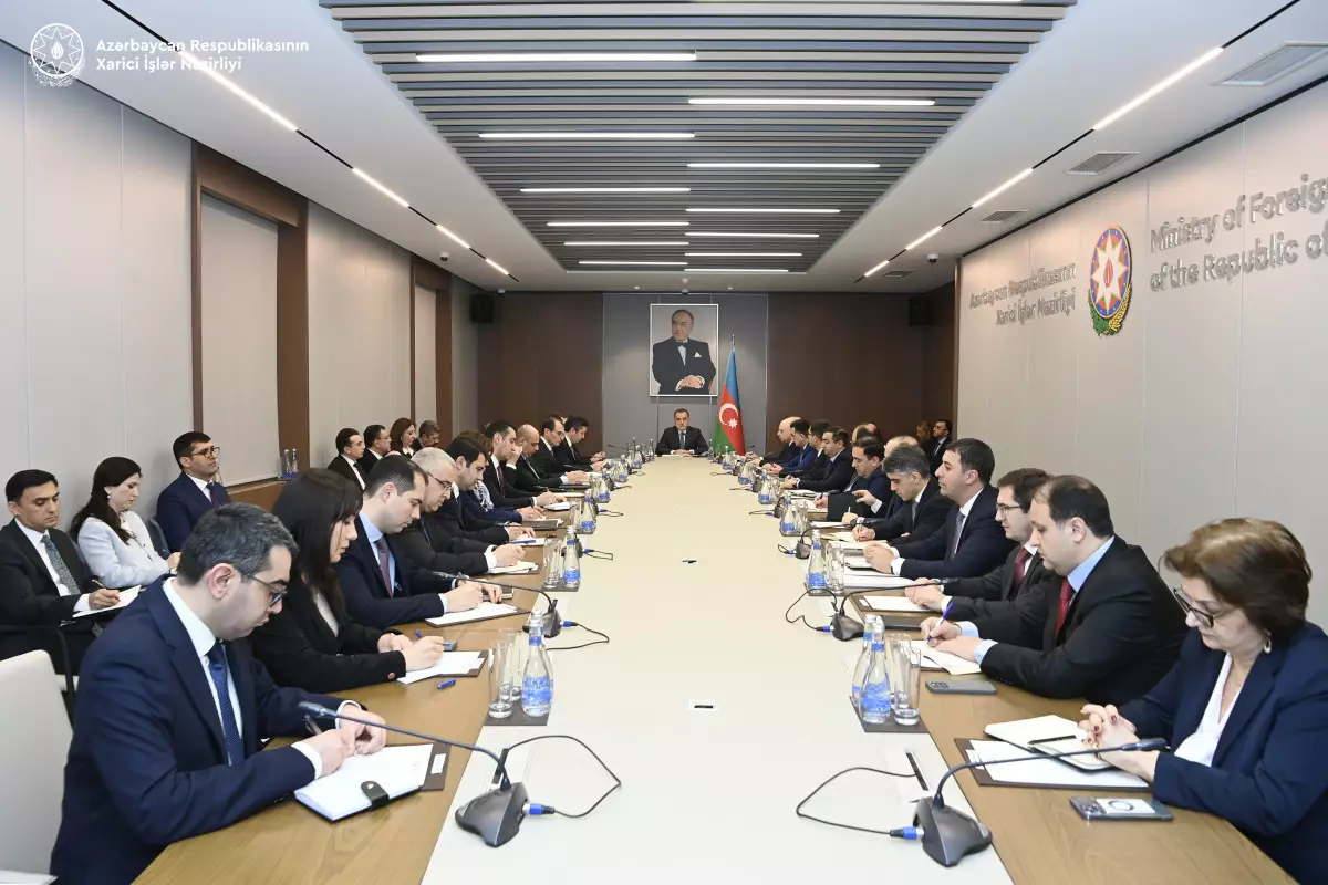 XİN-də geniştərkibli kollegiya iclası keçirilib - FOTO